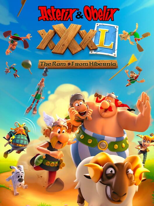 Copertina ufficiale del videogioco Asterix & Obelix XXXL: The Ram From Hibernia.