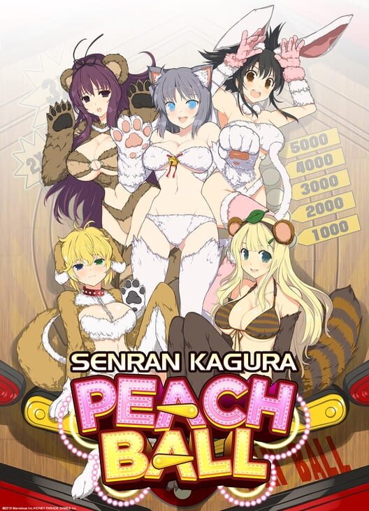 Copertina del videogioco Senran Kagura: Peach Ball
