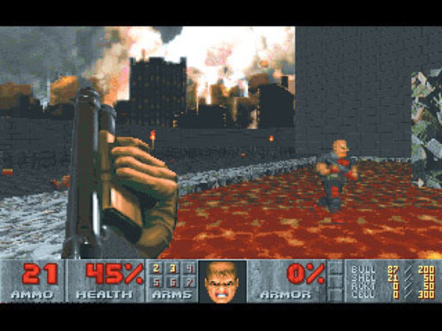 Immagine ufficiale di Doom II: Hell on Earth fornita da IGDB per la galleria (ordine 4).