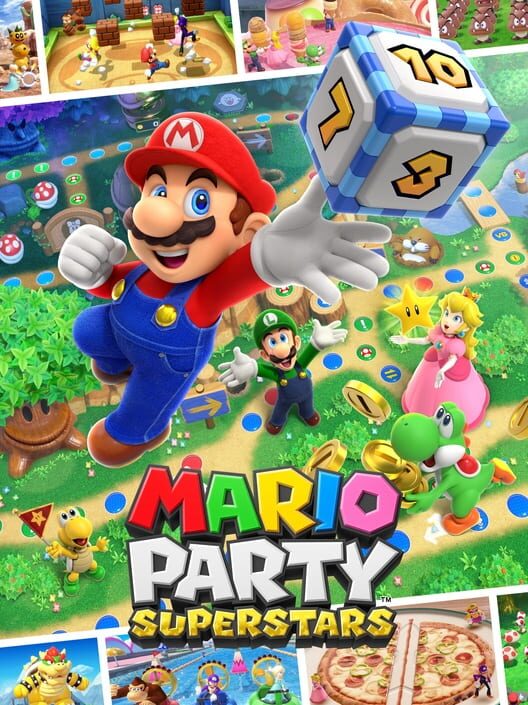 Copertina del videogioco Mario Party Superstars