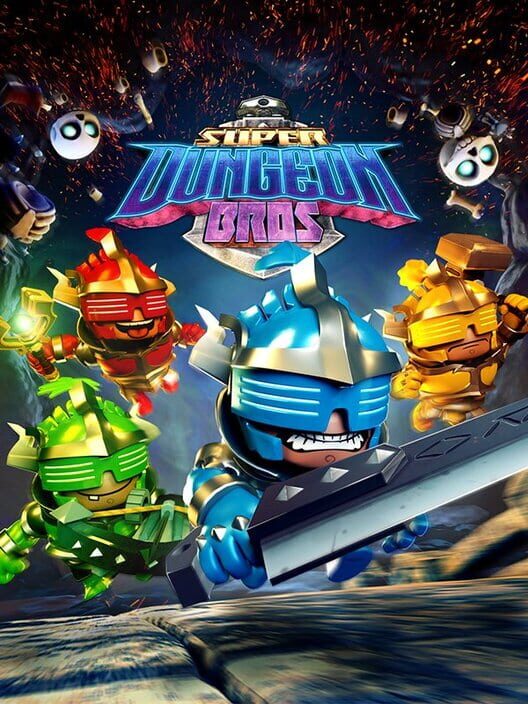 Immagine ufficiale del videogioco Super Dungeon Bros fornita da IGDB