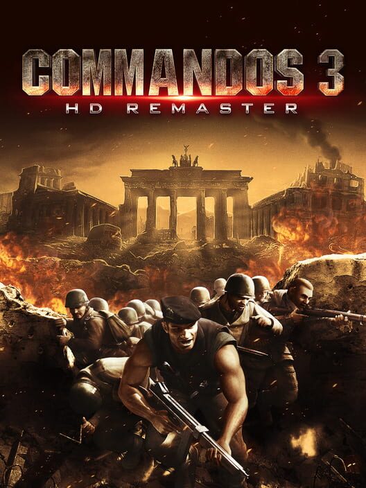 Copertina ufficiale del videogioco Commandos 3: HD Remaster