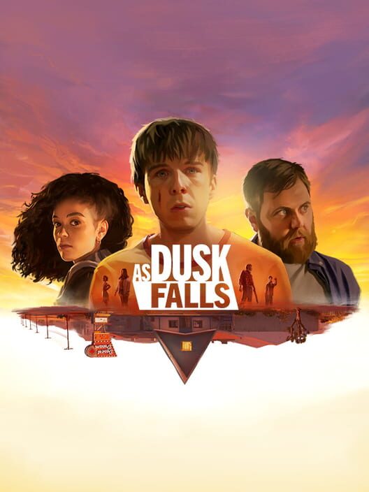 Copertina ufficiale del videogioco As Dusk Falls