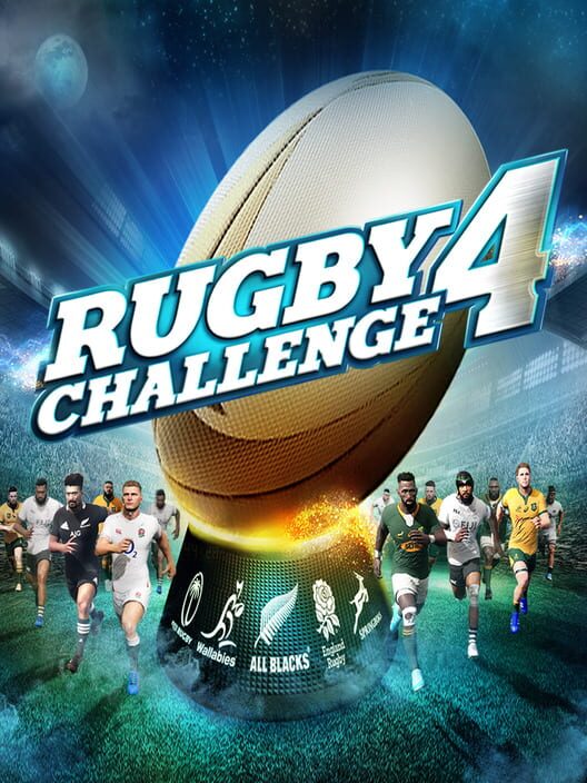 Copertina del videogioco Rugby Challenge 4
