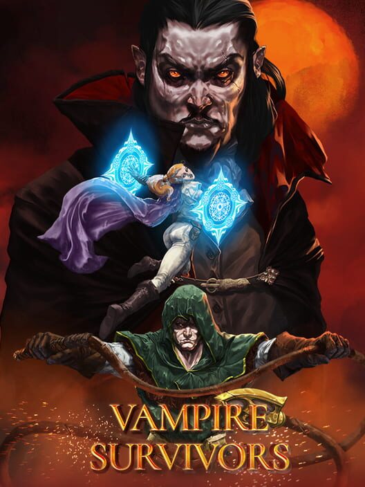 Copertina ufficiale del videogioco Vampire Survivors