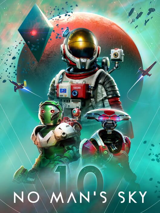 Copertina del videogioco No Man's Sky