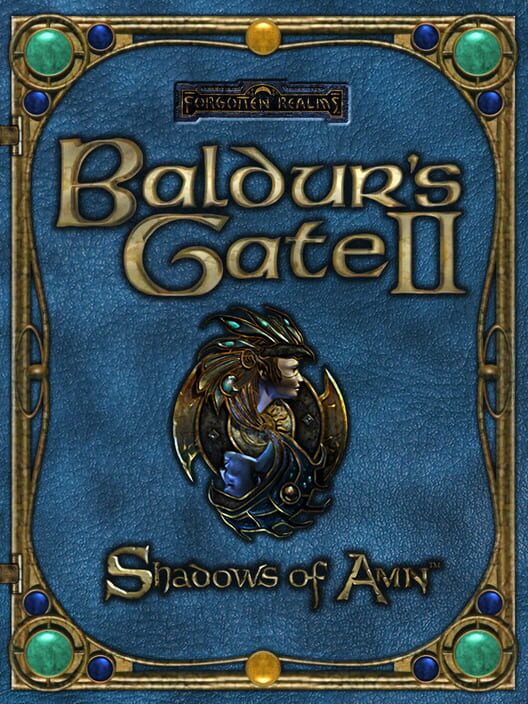 Copertina ufficiale del videogioco Baldur’s Gate II: Shadows of Amn