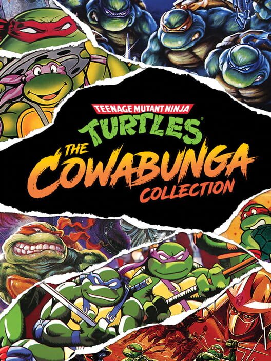 Copertina ufficiale di Teenage Mutant Ninja Turtles: The Cowabunga Collection