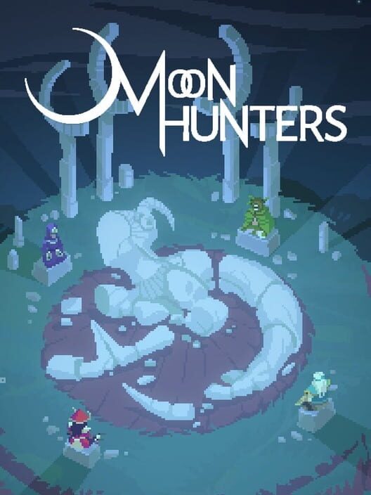 Copertina ufficiale del videogioco Moon Hunters.