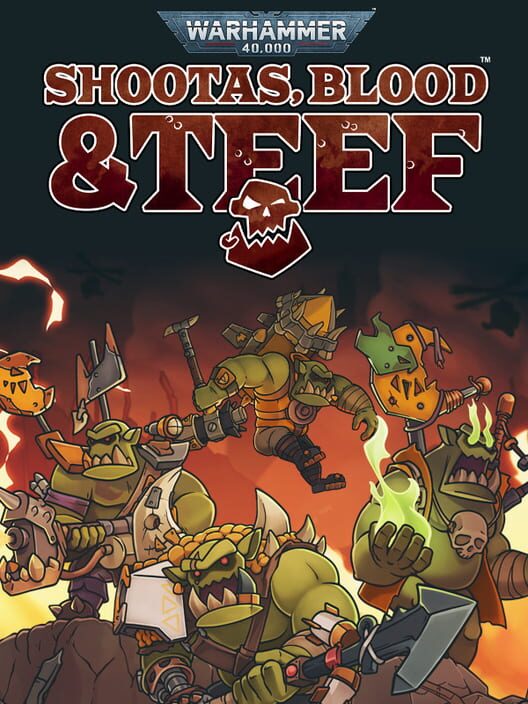Immagine di copertina del videogioco Warhammer 40,000: Shootas, Blood & Teef