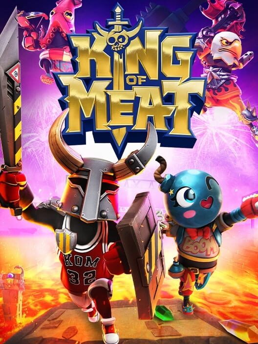 Immagine ufficiale di copertina del videogioco King of Meat.