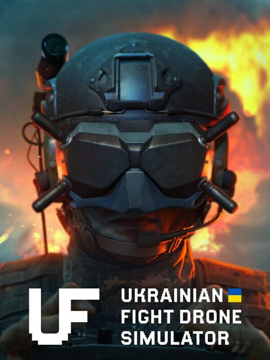 Copertina del videogioco Ukrainian Fight Drone Simulator