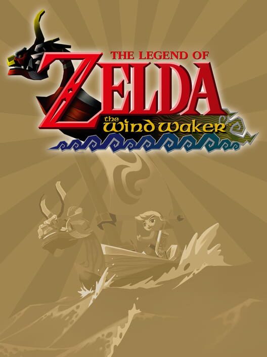 Copertina ufficiale del videogioco The Legend of Zelda: The Wind Waker