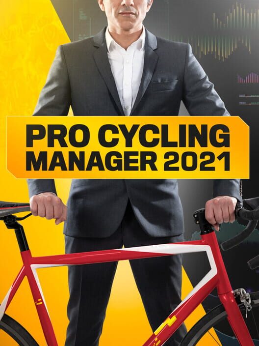 Copertina ufficiale del videogioco Pro Cycling Manager 2021.