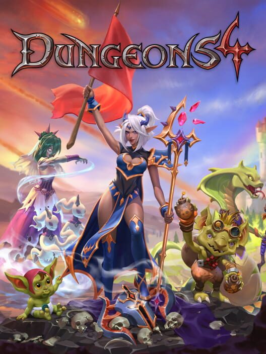 Copertina del videogioco Dungeons 4