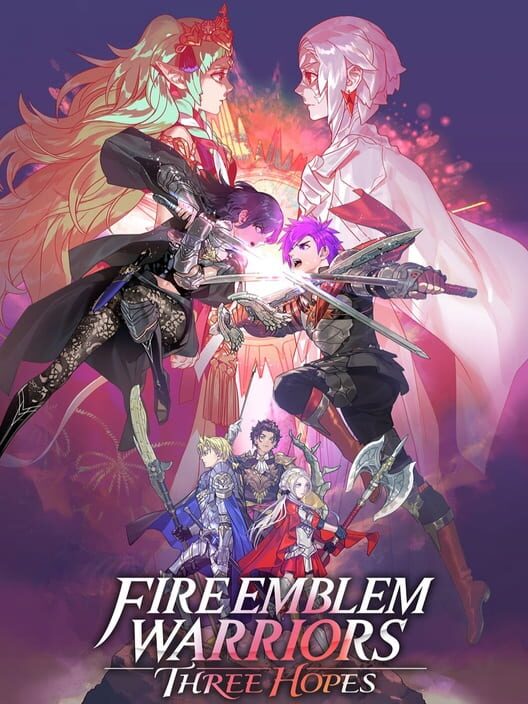 Copertina ufficiale del videogioco Fire Emblem Warriors: Three Hopes