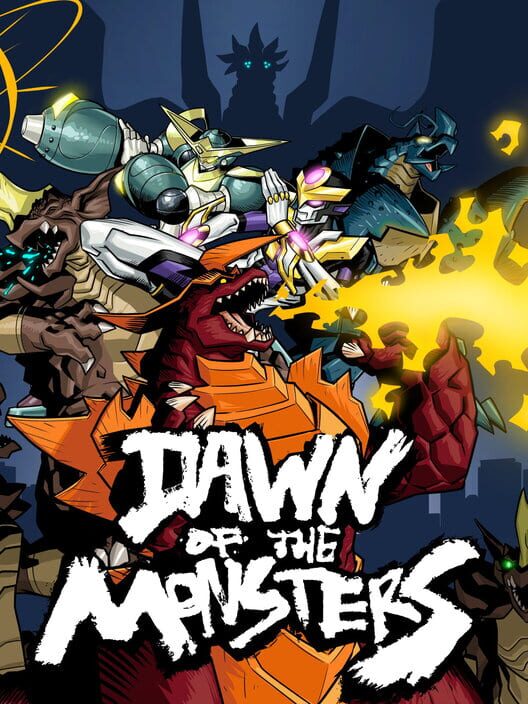 Copertina del videogioco Dawn of the Monsters.