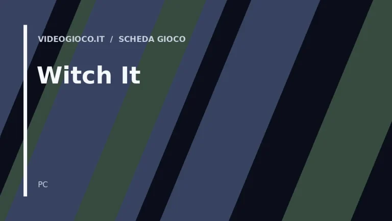 Visual grafico originale Videogioco.it per il gioco Witch It
