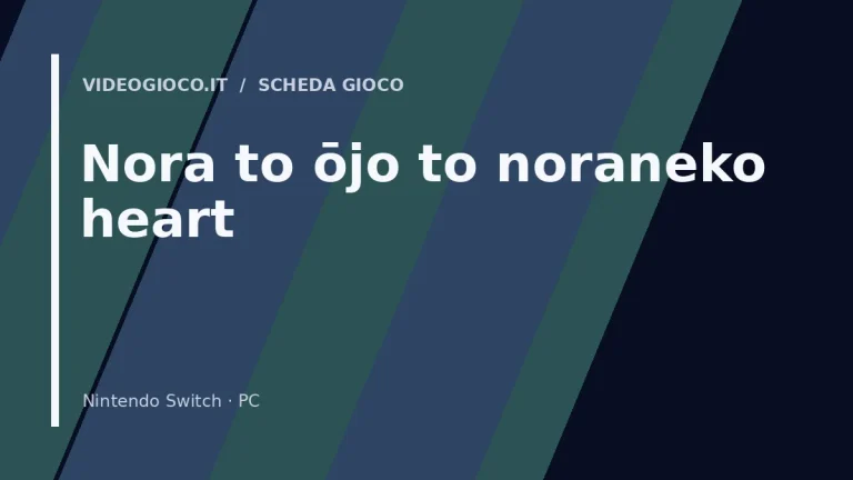 Nora to ōjo to noraneko heart
