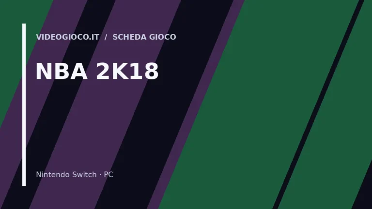 Visual di copertina originale Videogioco.it per il gioco NBA 2K18