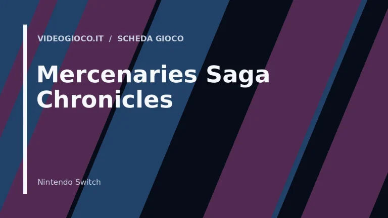 Mercenaries Saga Chronicles