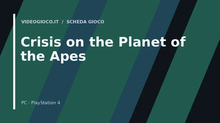 Crisis on the Planet of the Apes