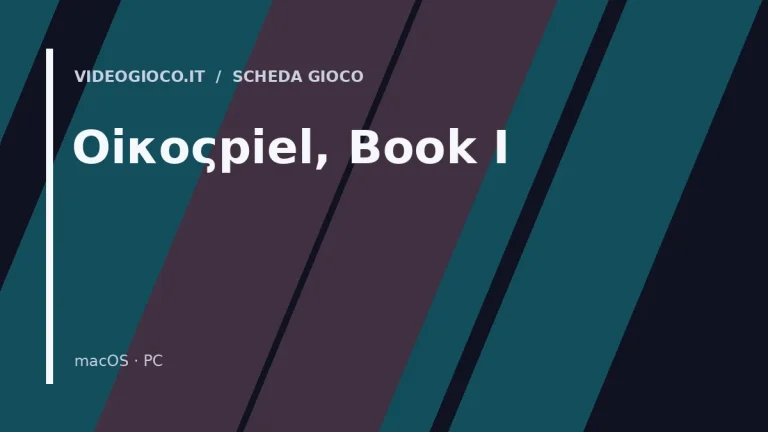 Oiκοςpiel, Book I