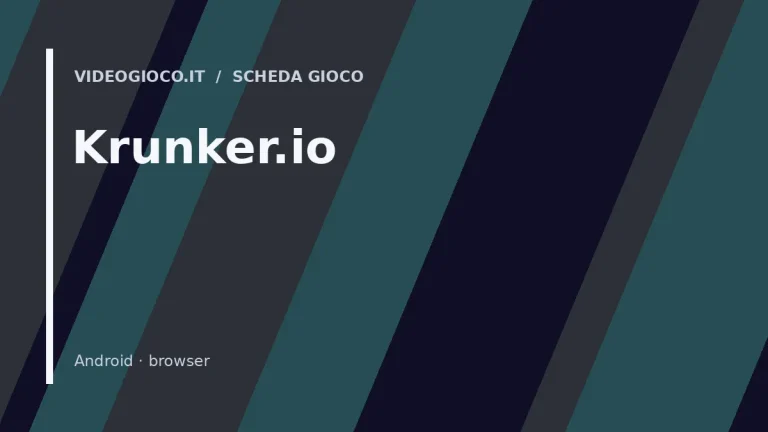 Visual grafico originale Videogioco.it per il videogioco Krunker.io.