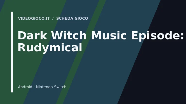 Dark Witch Music Episode: Rudymical