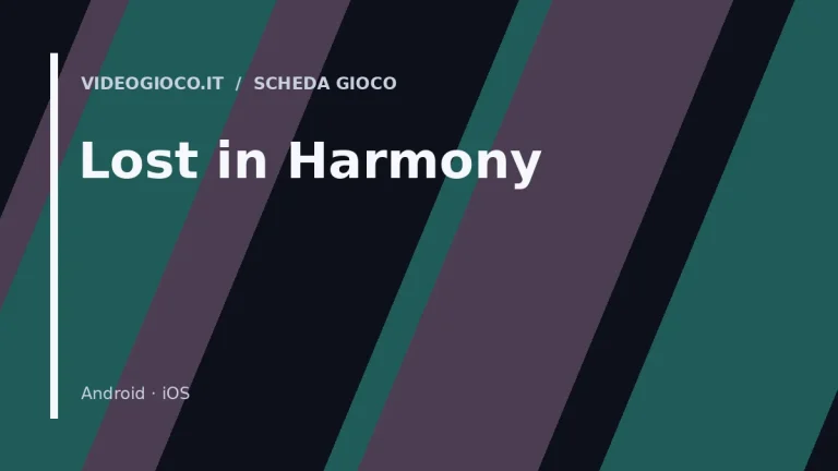 Lost in Harmony