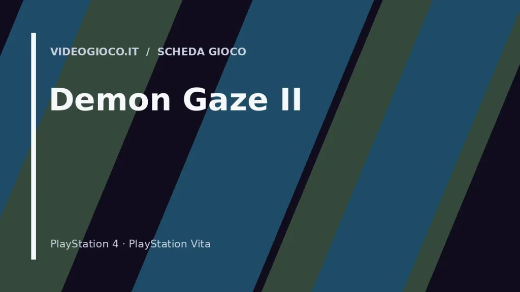 Copertina del videogioco Demon Gaze II