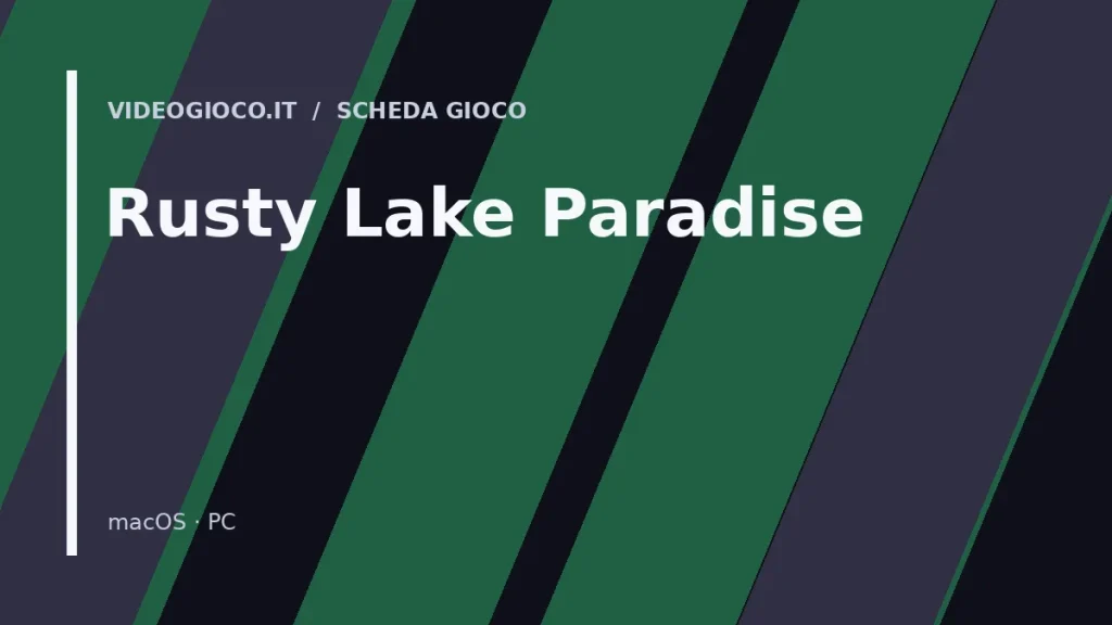 Copertina del videogioco Rusty Lake Paradise