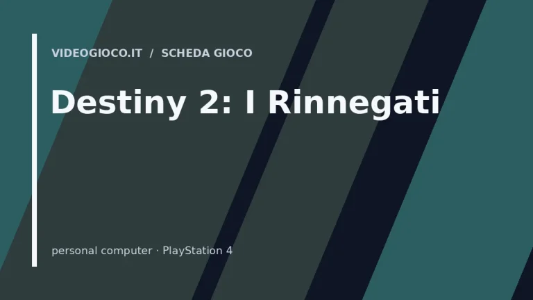 Destiny 2: I Rinnegati
