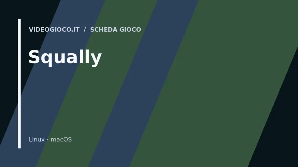 Copertina originale Videogioco.it per il videogioco Squally.