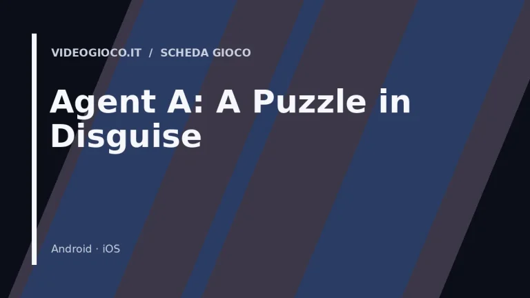 Agent A: A Puzzle in Disguise