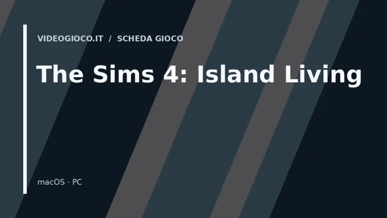The Sims 4: Island Living