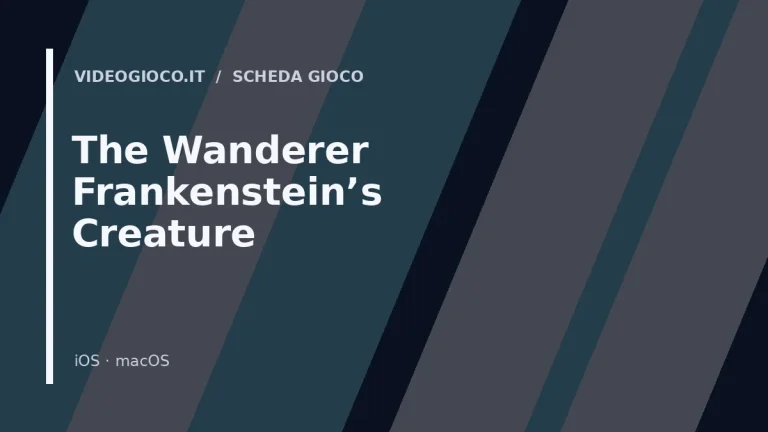 The Wanderer Frankenstein’s Creature