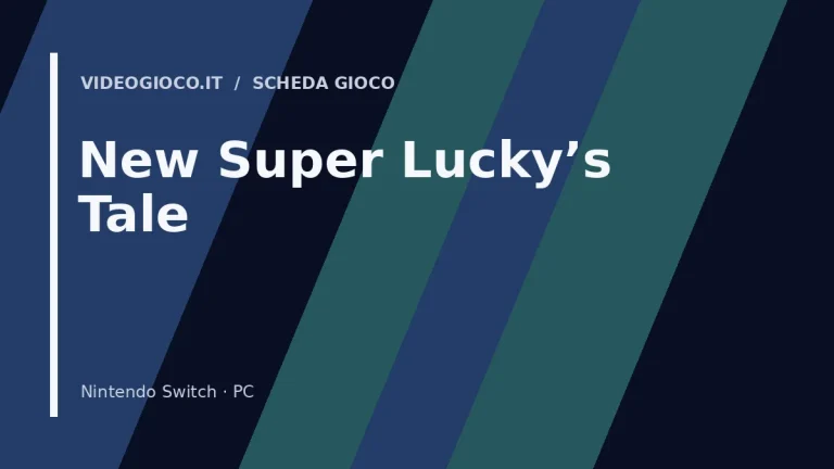 New Super Lucky’s Tale