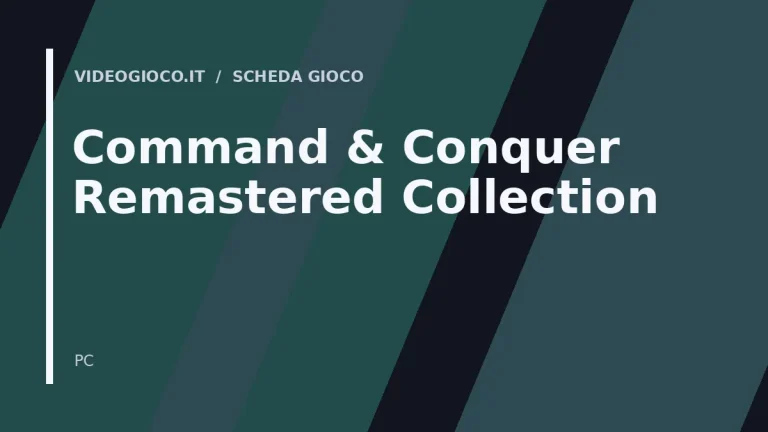 Copertina del videogioco Command & Conquer Remastered Collection
