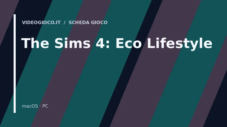 The Sims 4: Eco Lifestyle