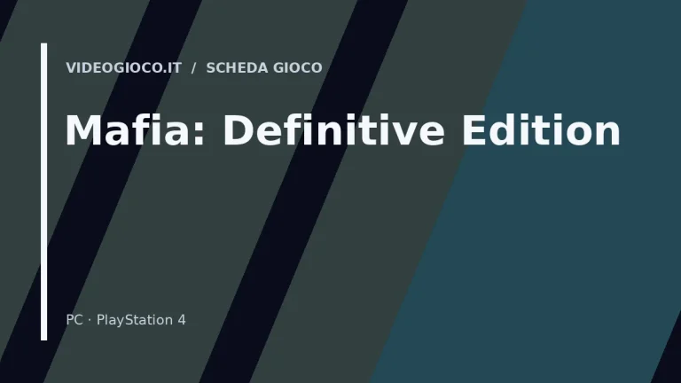 Mafia: Definitive Edition