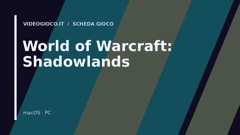 World of Warcraft: Shadowlands