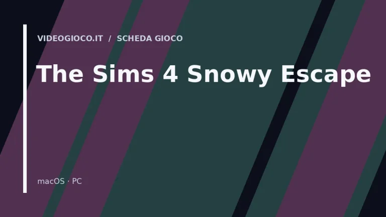 The Sims 4 Snowy Escape