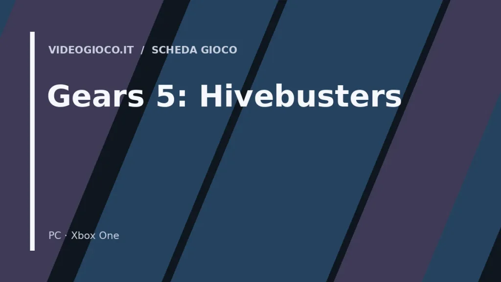 Copertina del videogioco Gears 5: Hivebusters