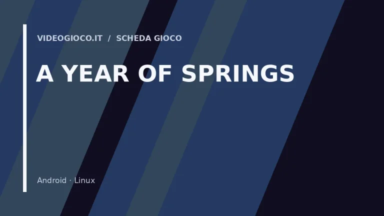 A YEAR OF SPRINGS