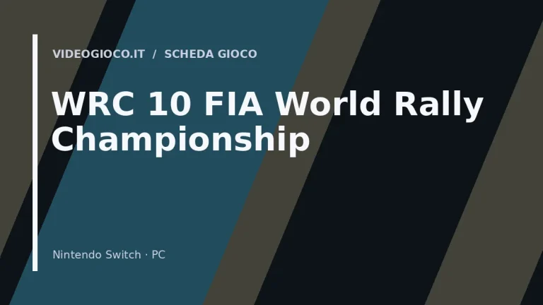 WRC 10 FIA World Rally Championship