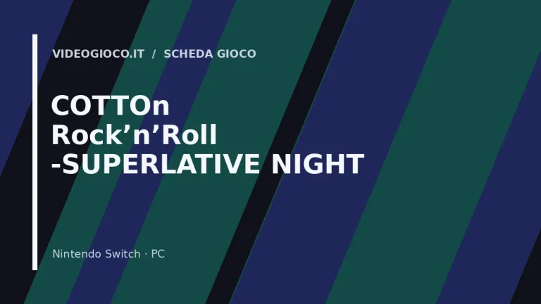 COTTOn Rock’n’Roll -SUPERLATIVE NIGHT DREAMS-