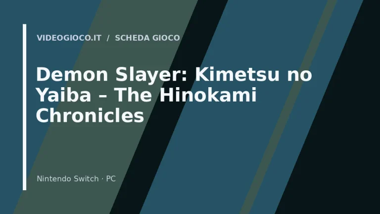 Demon Slayer: Kimetsu no Yaiba – The Hinokami Chronicles