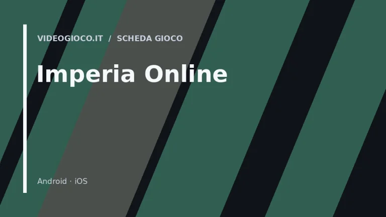 Copertina del gioco Imperia Online con visual grafico originale di Videogioco.it