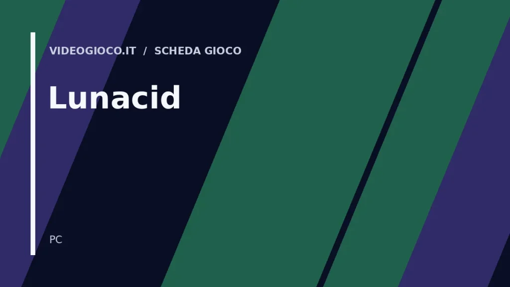 Visual grafico originale Videogioco.it dedicato al gioco Lunacid.